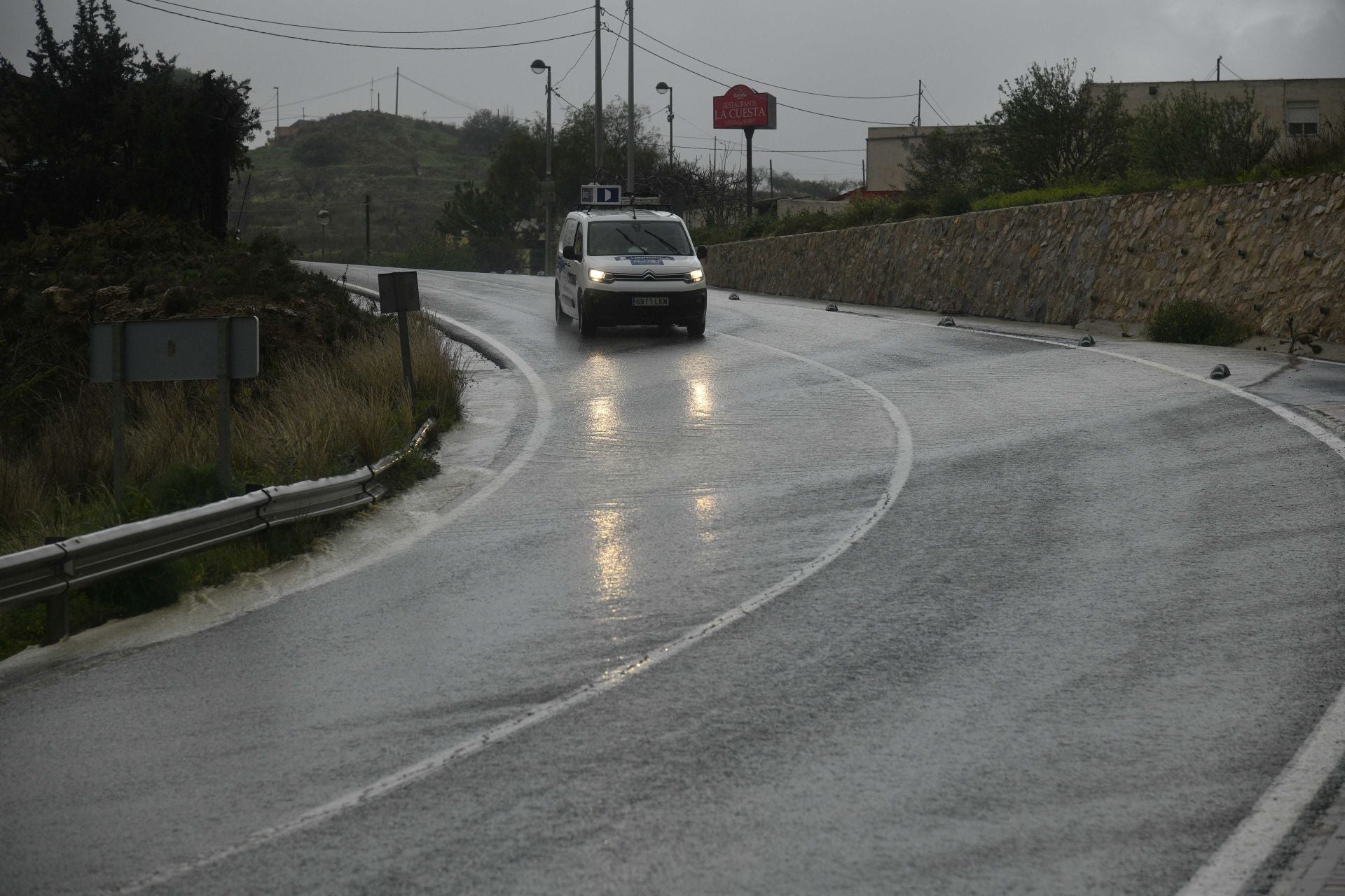 Los efectos del temporal de lluvia en la Región de Murcia, en imágenes