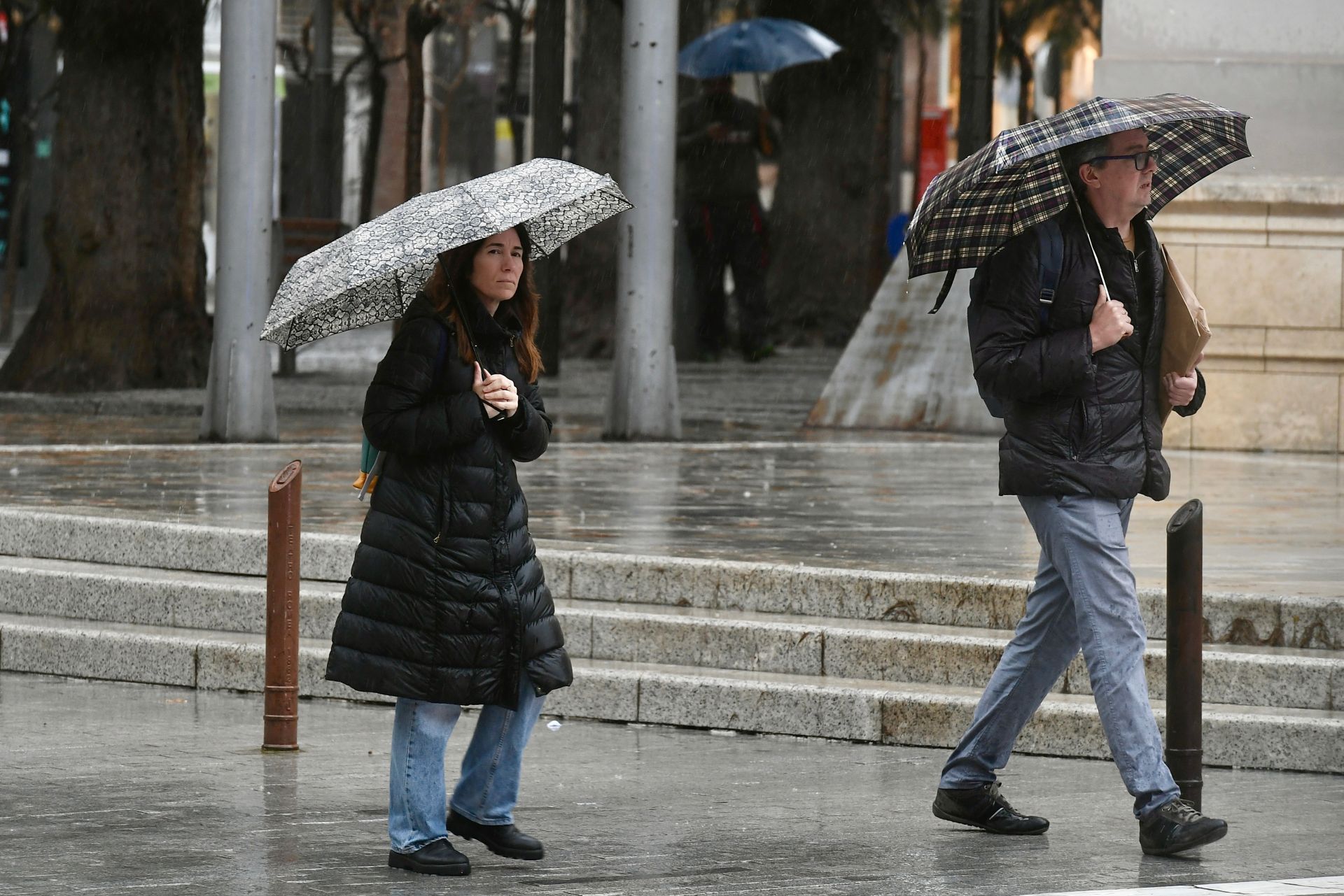 Los efectos del temporal de lluvia en la Región de Murcia, en imágenes