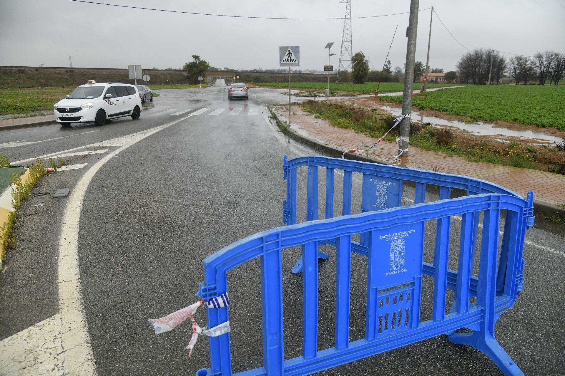 Los efectos del temporal de lluvia en la Región de Murcia, en imágenes