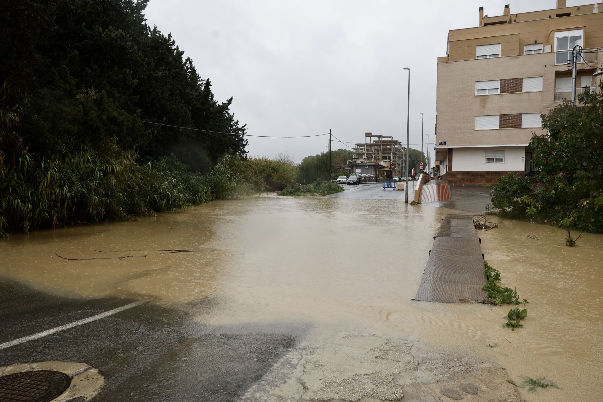 Los efectos del temporal de lluvia en la Región de Murcia, en imágenes