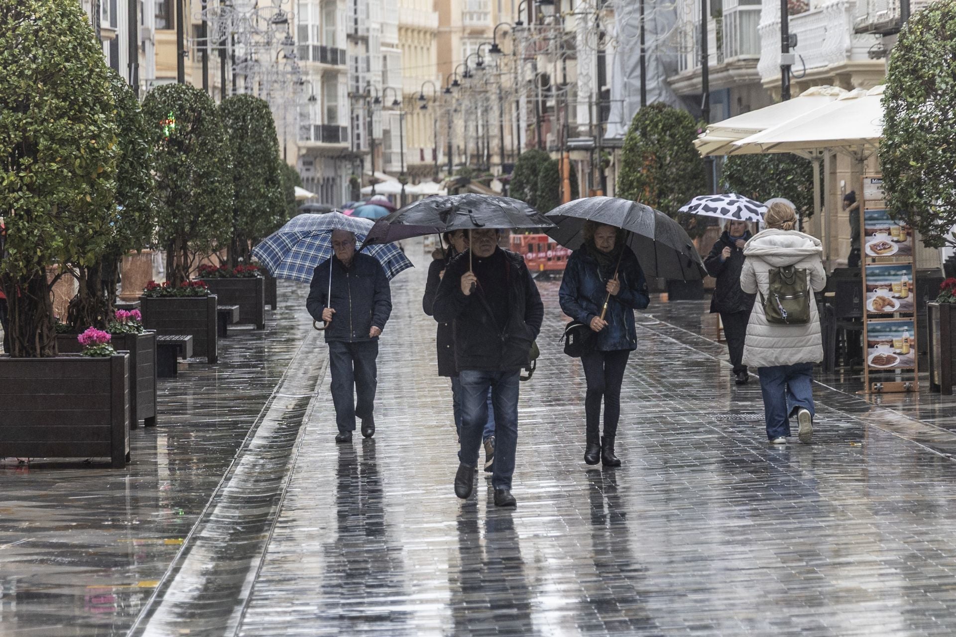 Los efectos del temporal de lluvia en la Región de Murcia, en imágenes