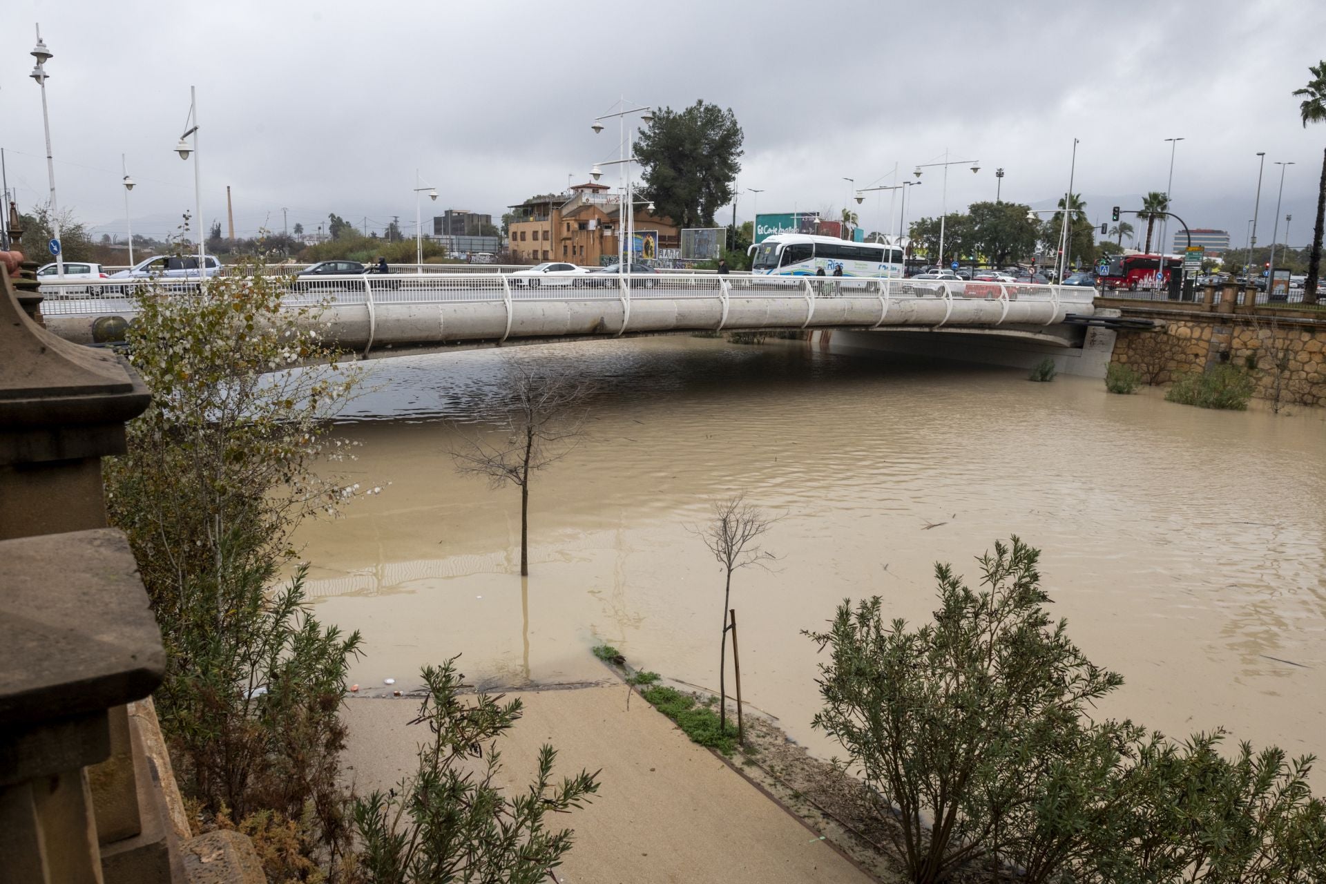 En imágenes, el temporal descarga en la Región de Murcia