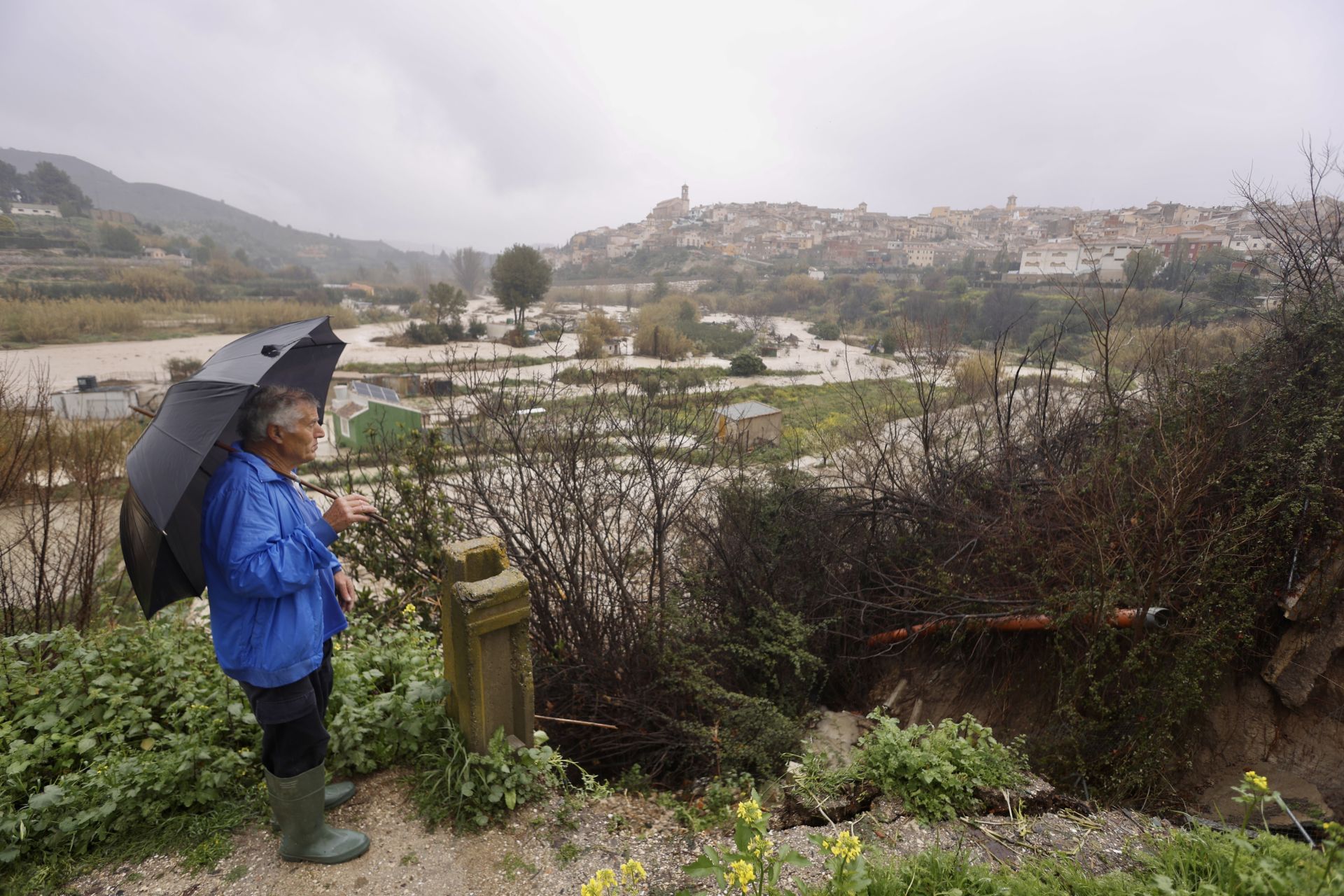 En imágenes, el temporal descarga en la Región de Murcia