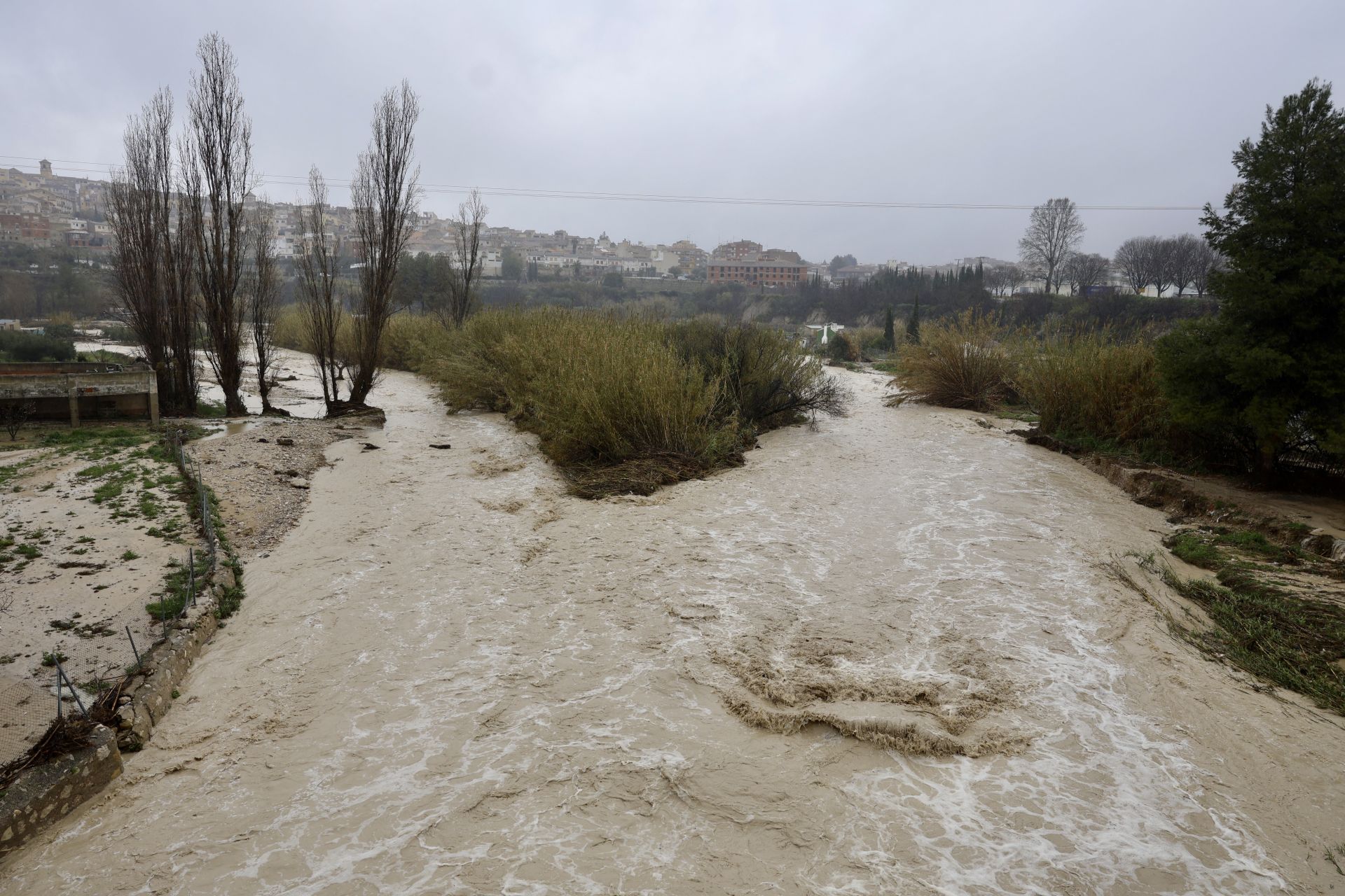 En imágenes, el temporal descarga en la Región de Murcia