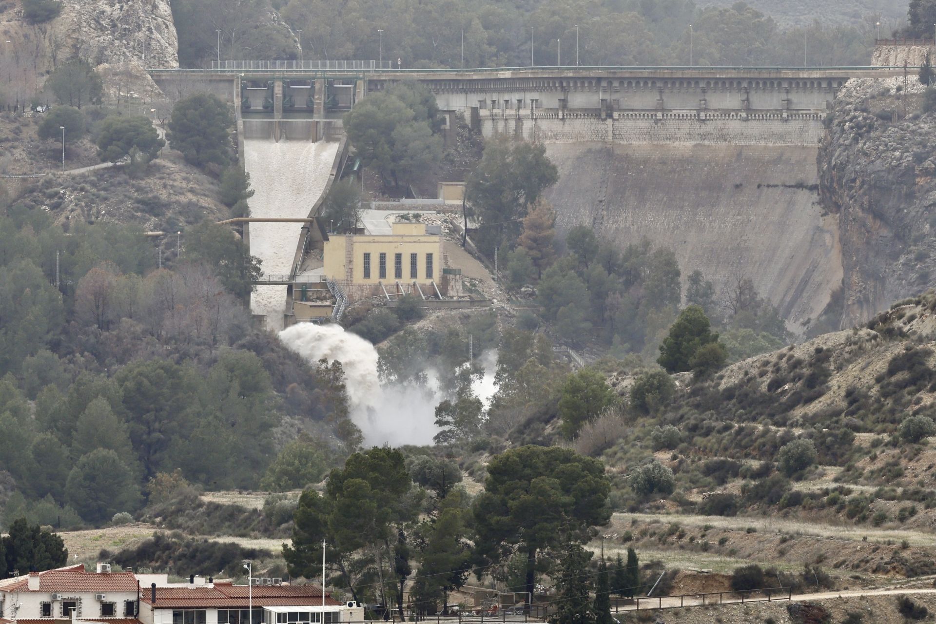 En imágenes, el temporal descarga en la Región de Murcia