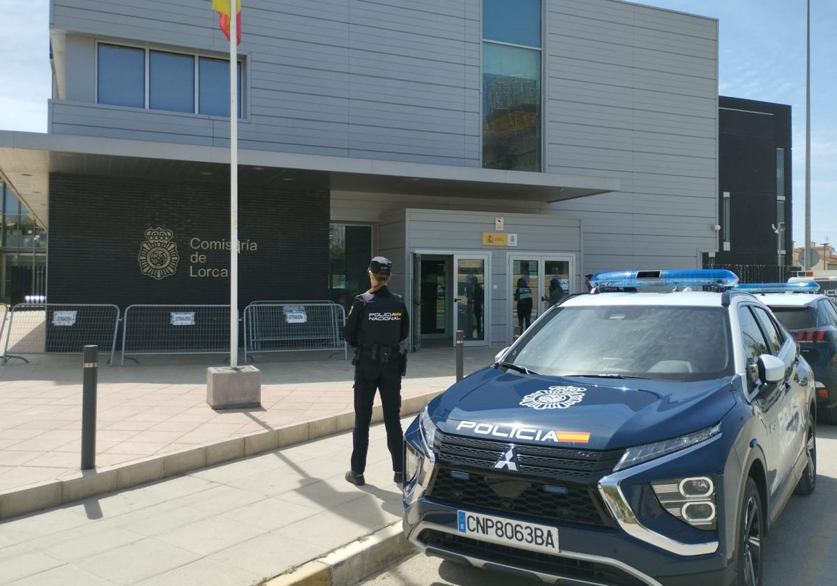 La Comisaría de Policía Nacional de Lorca, en una imagen de archivo.