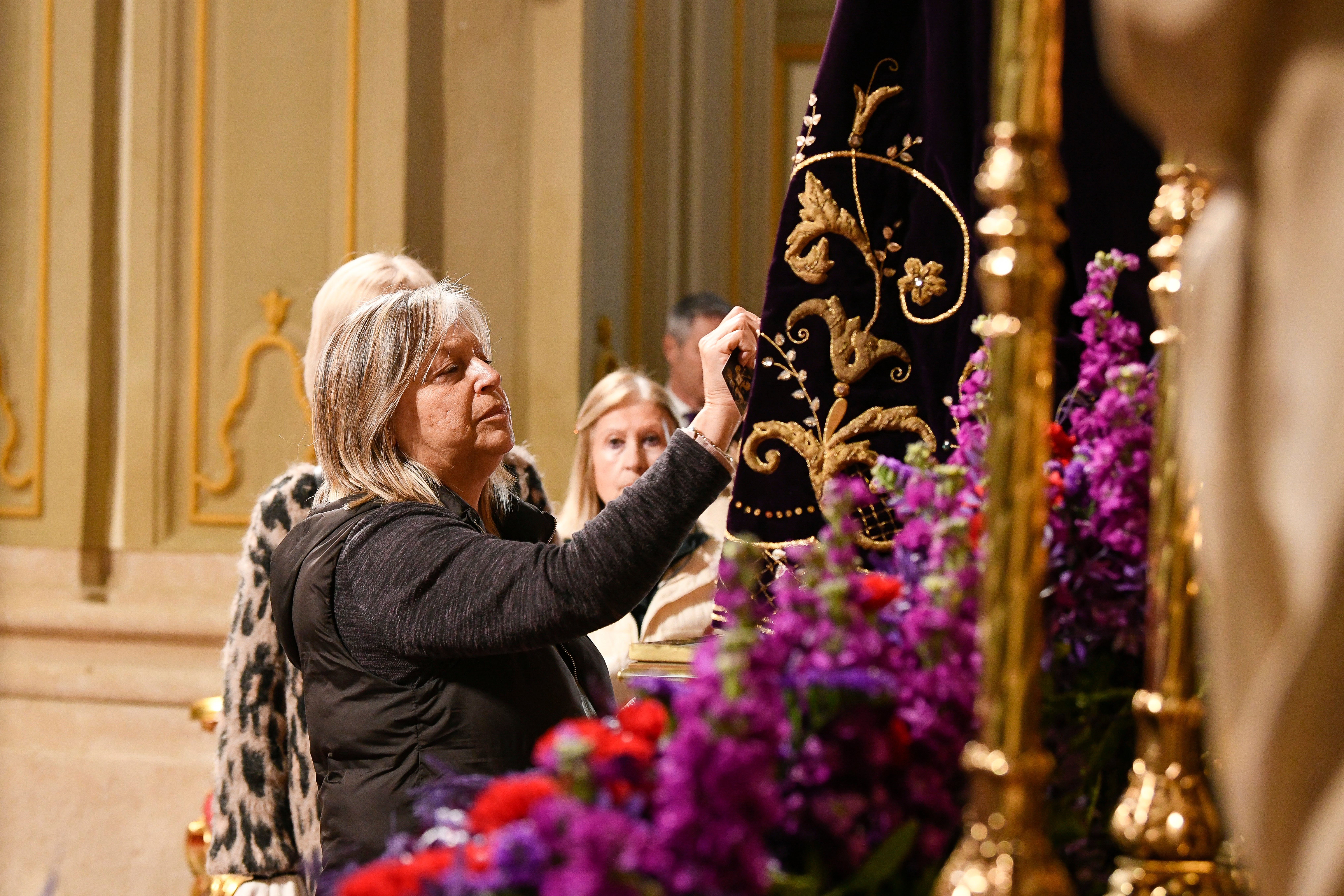 Besapié del Cristo del Rescate, en imágenes