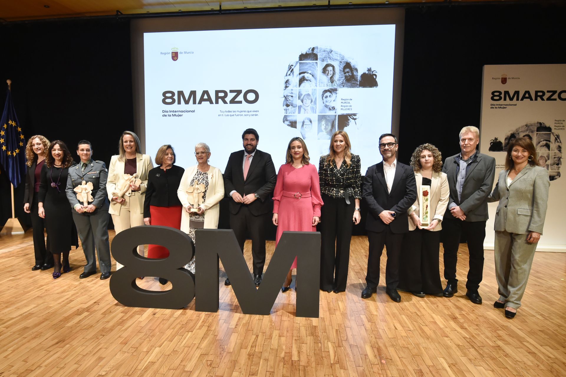 En imágenes, la entrega de los Premios 8 de Marzo de la Comunidad