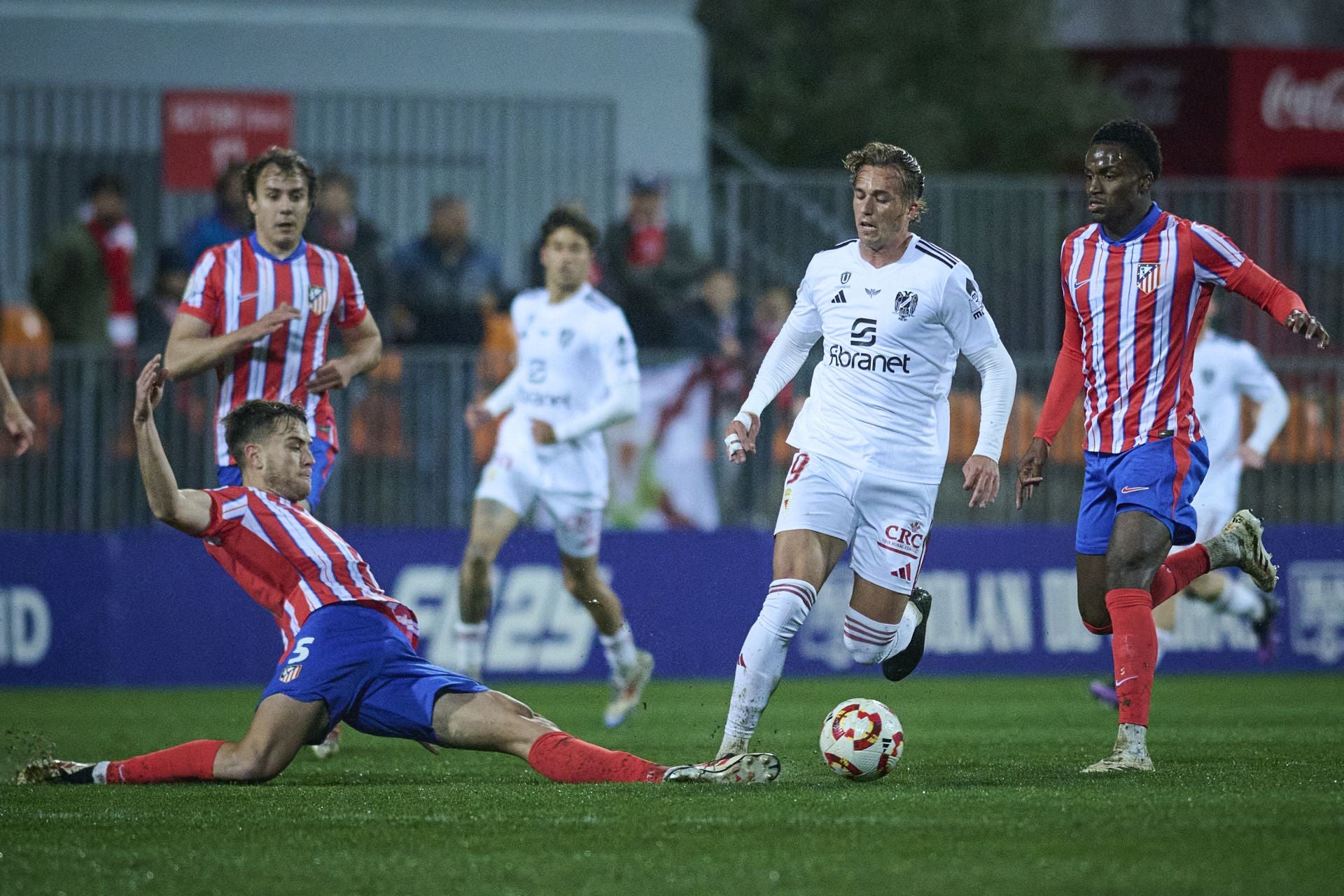 La derrota del Real Murcia frente al Atleti B, en imágenes