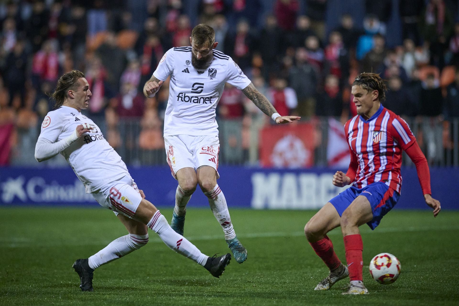 La derrota del Real Murcia frente al Atleti B, en imágenes
