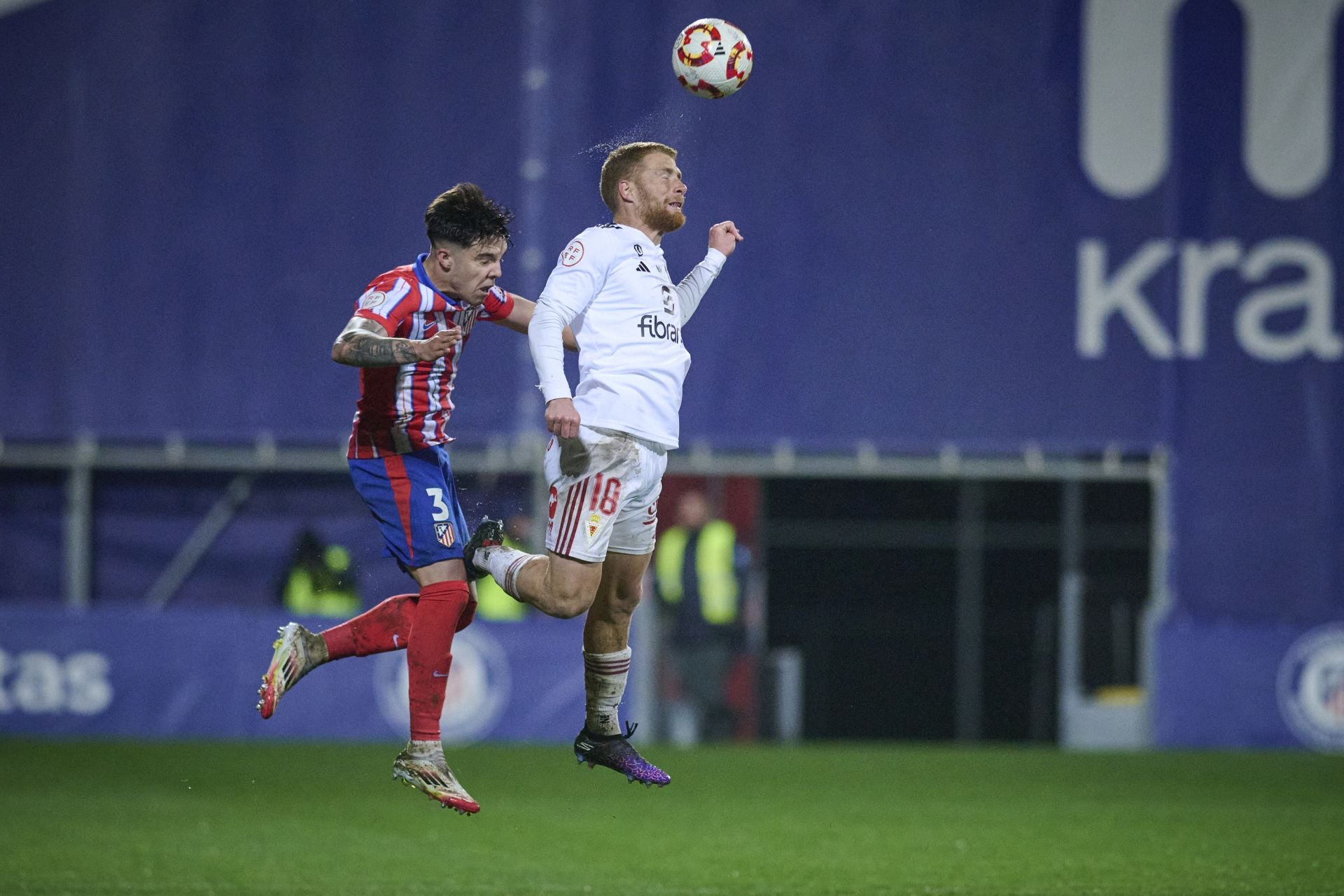 La derrota del Real Murcia frente al Atleti B, en imágenes