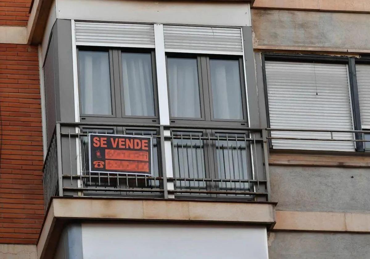 Un piso a la venta en Murcia, en una imagen de archivo.