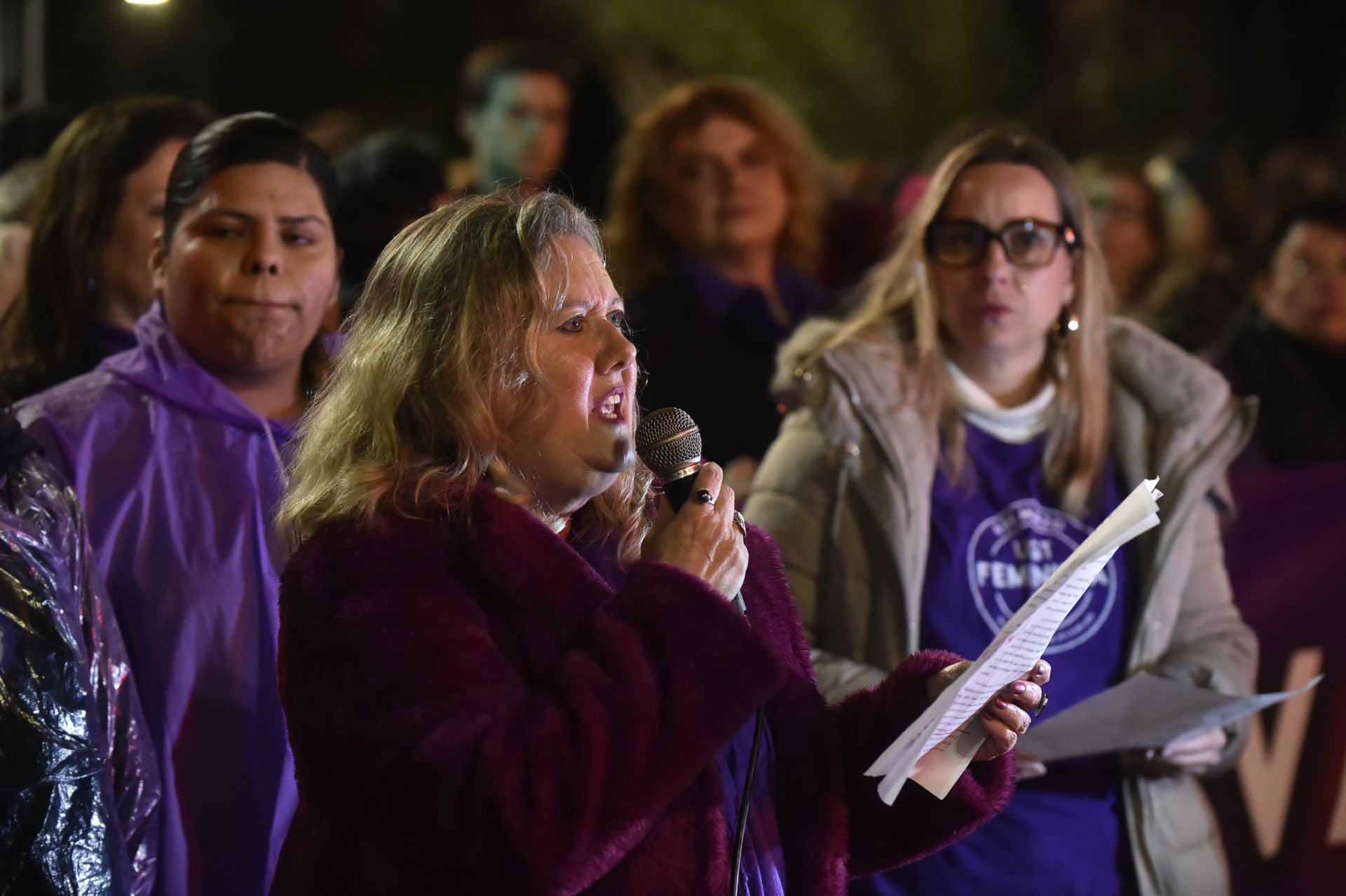 La manifestación por el 8M en Murcia, en imágenes