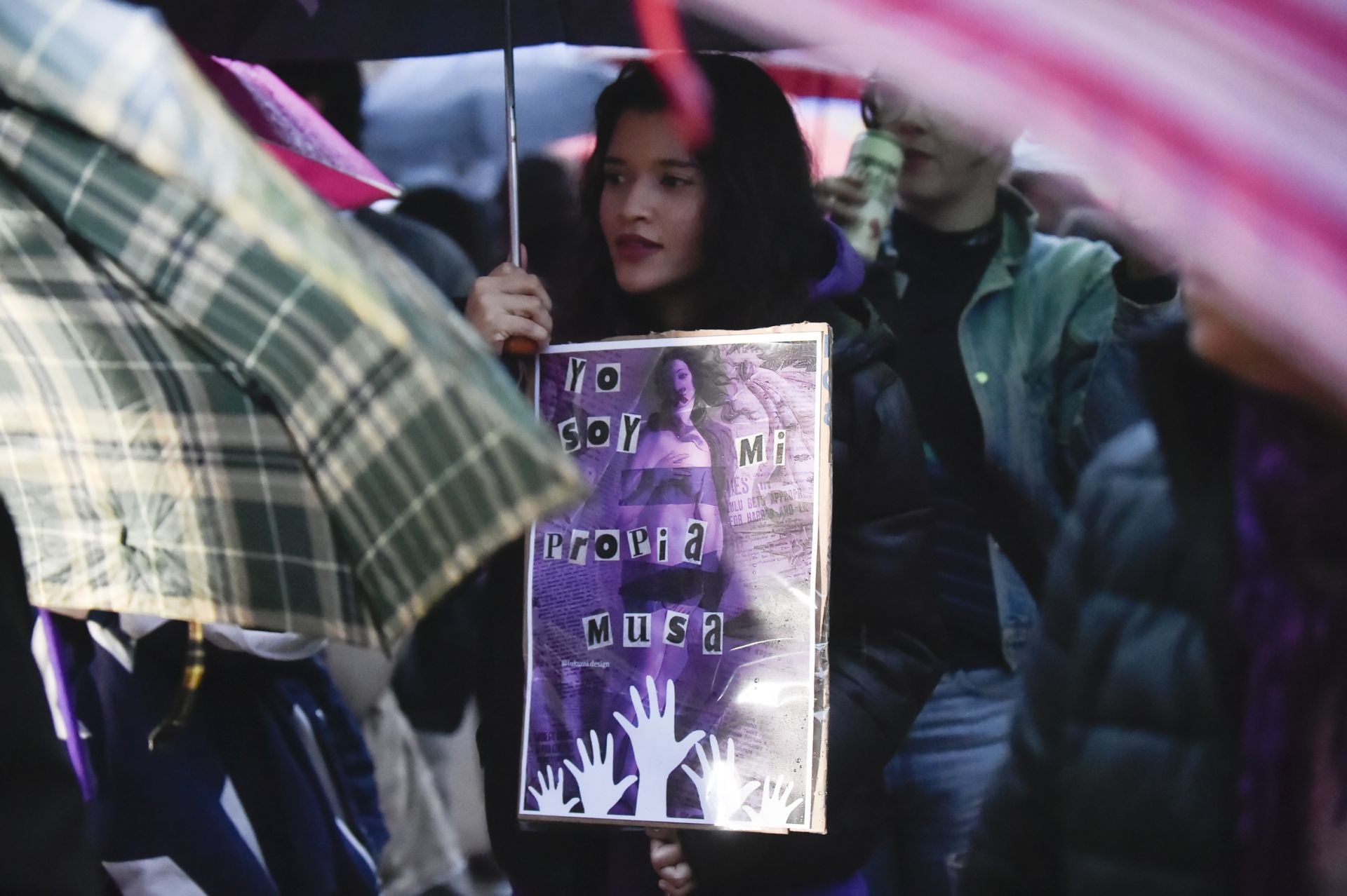 La manifestación por el 8M en Murcia, en imágenes