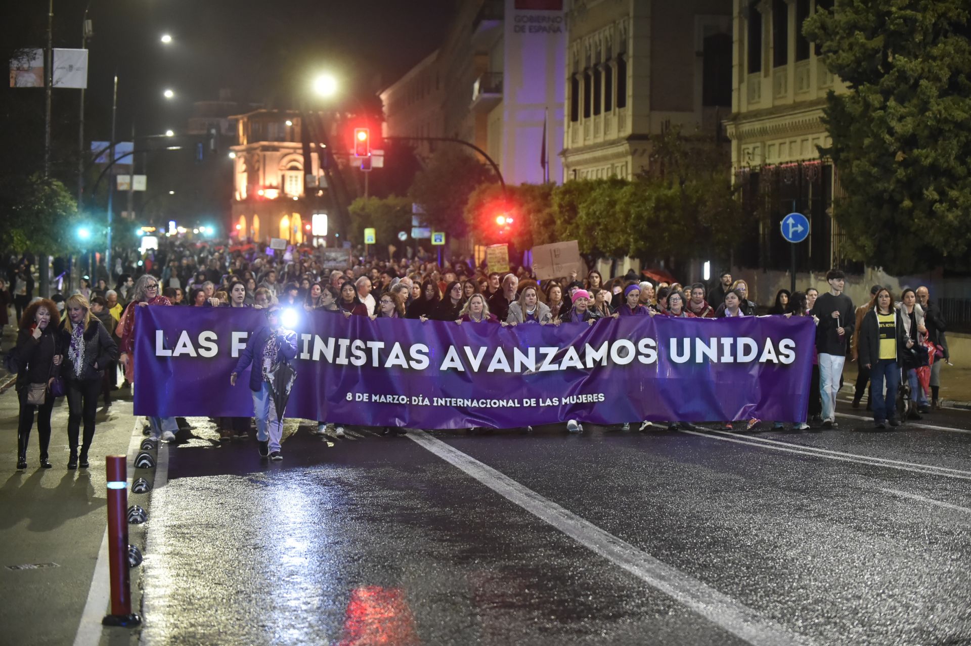 La manifestación por el 8M en Murcia, en imágenes