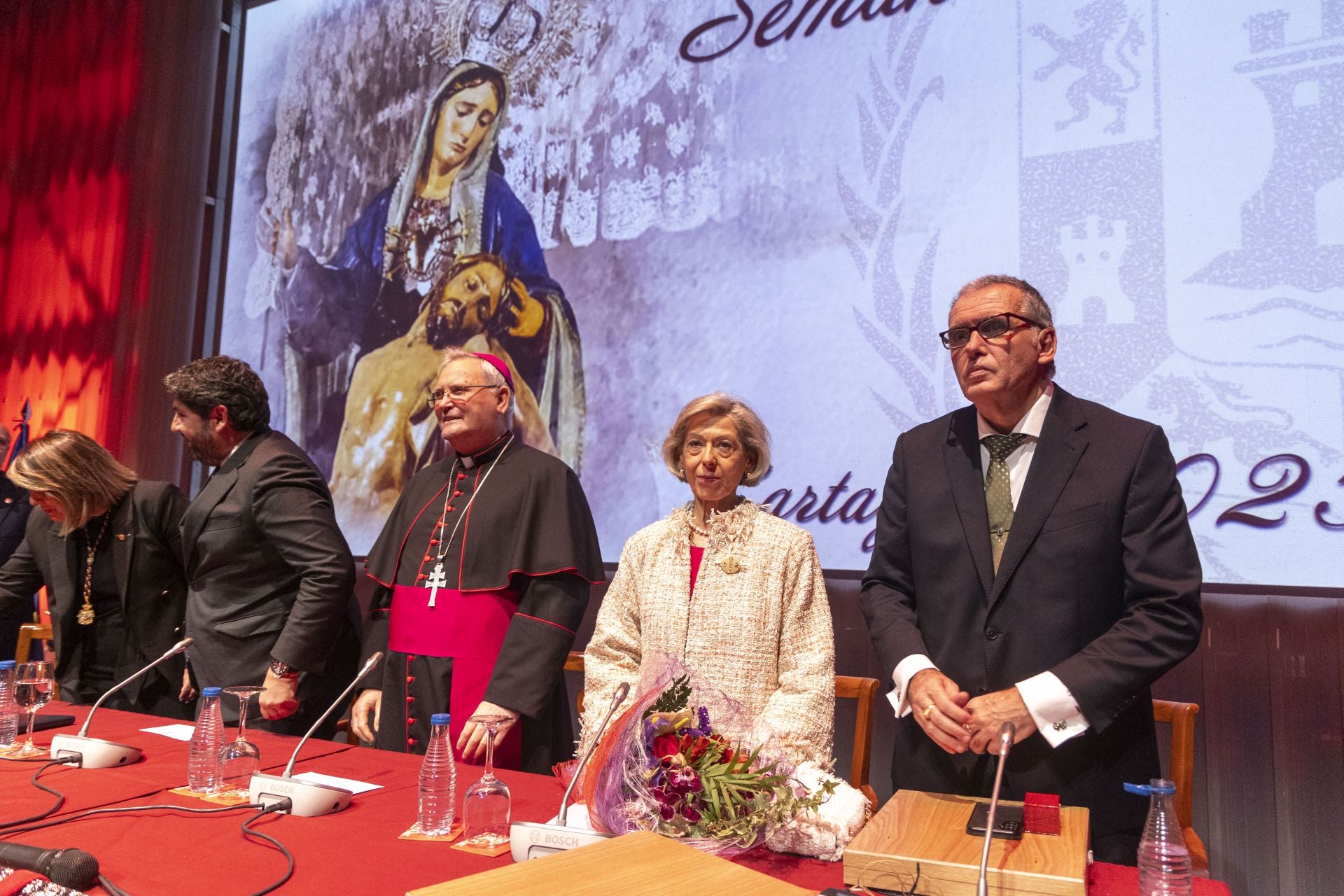 El pregón de la Semana Santa de Cartagena, en imágenes