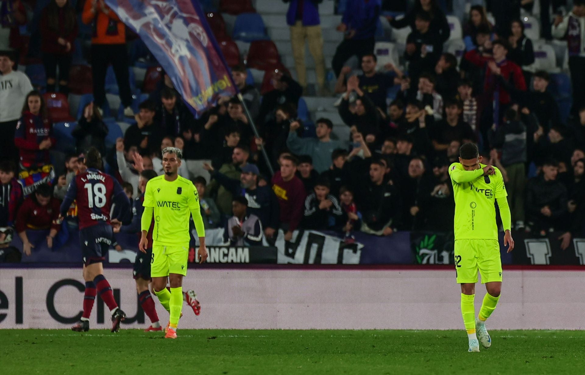 La derrota del Cartagena frente al Levante, en imágenes