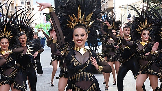Desfile de Carnaval en Águilas, en imágenes
