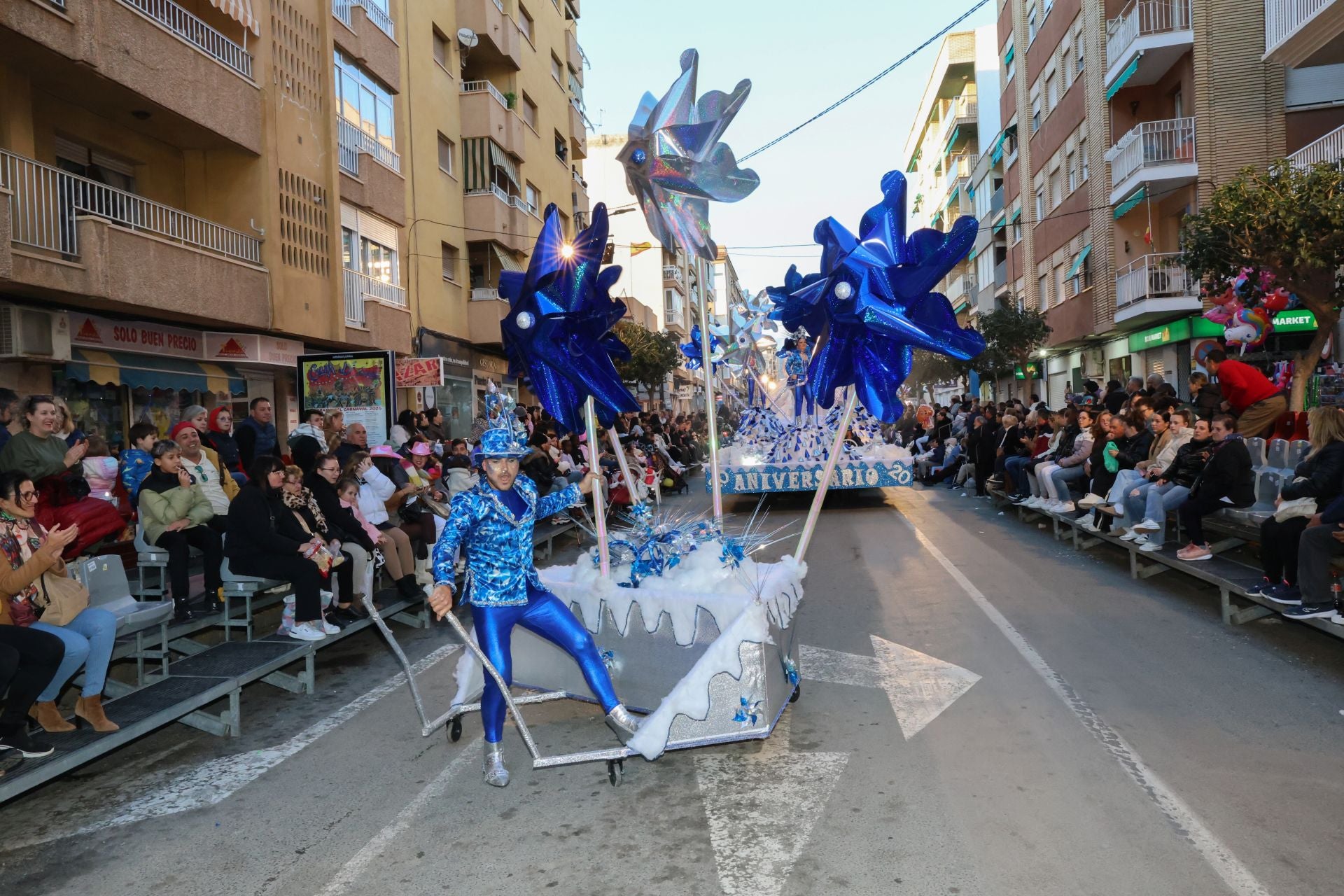 Desfile de Carnaval en Águilas, en imágenes