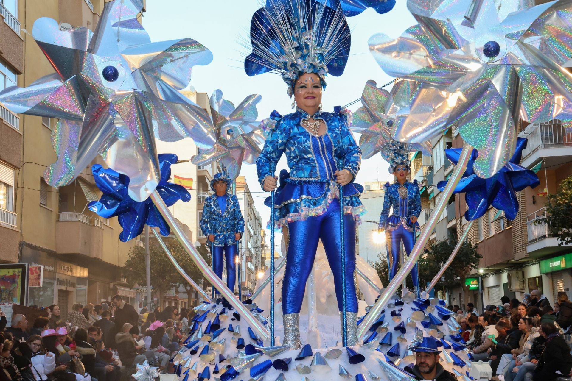 Desfile de Carnaval en Águilas, en imágenes