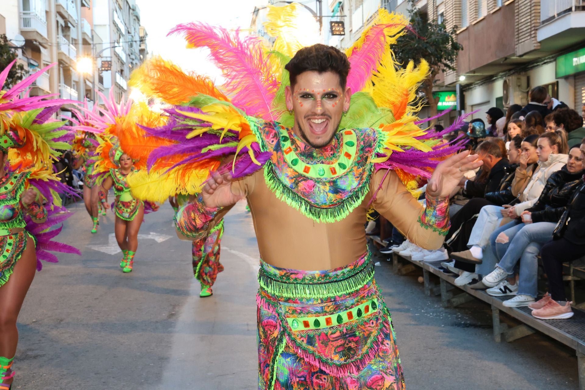 Desfile de Carnaval en Águilas, en imágenes