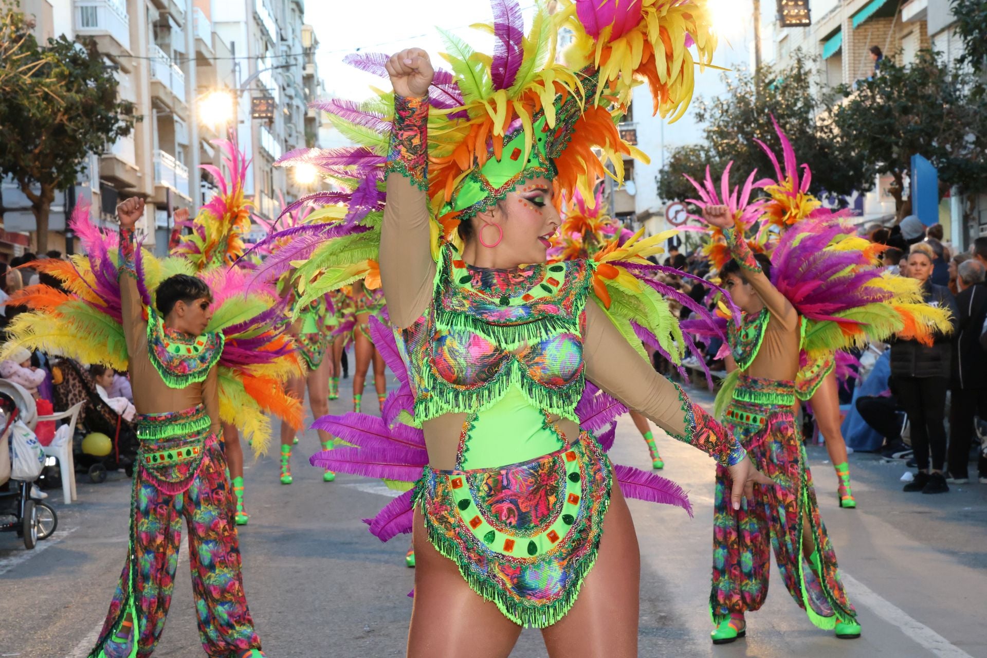 Desfile de Carnaval en Águilas, en imágenes