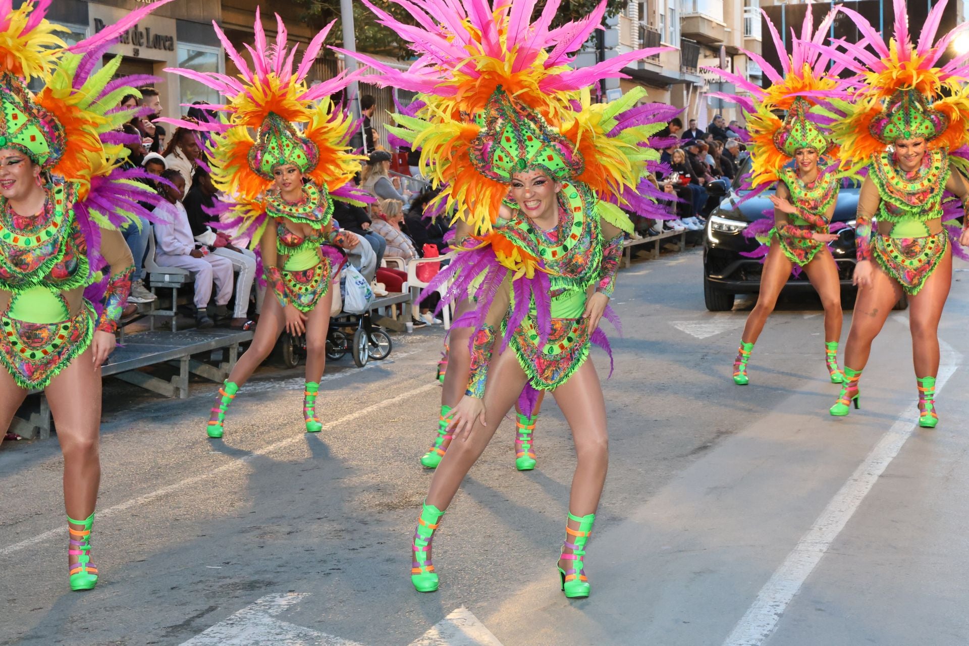 Desfile de Carnaval en Águilas, en imágenes