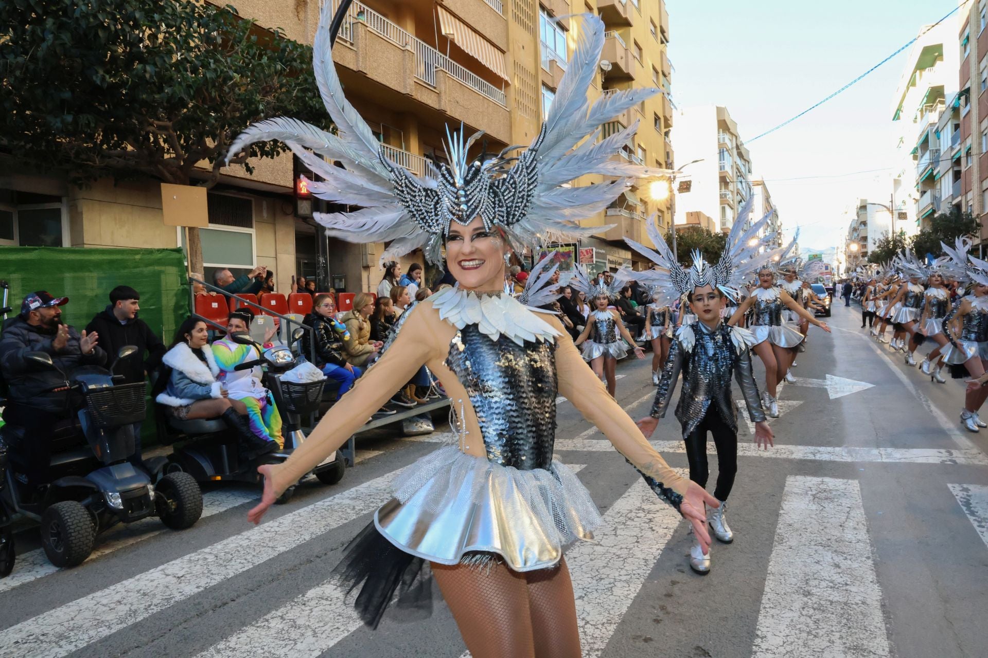 Desfile de Carnaval en Águilas, en imágenes