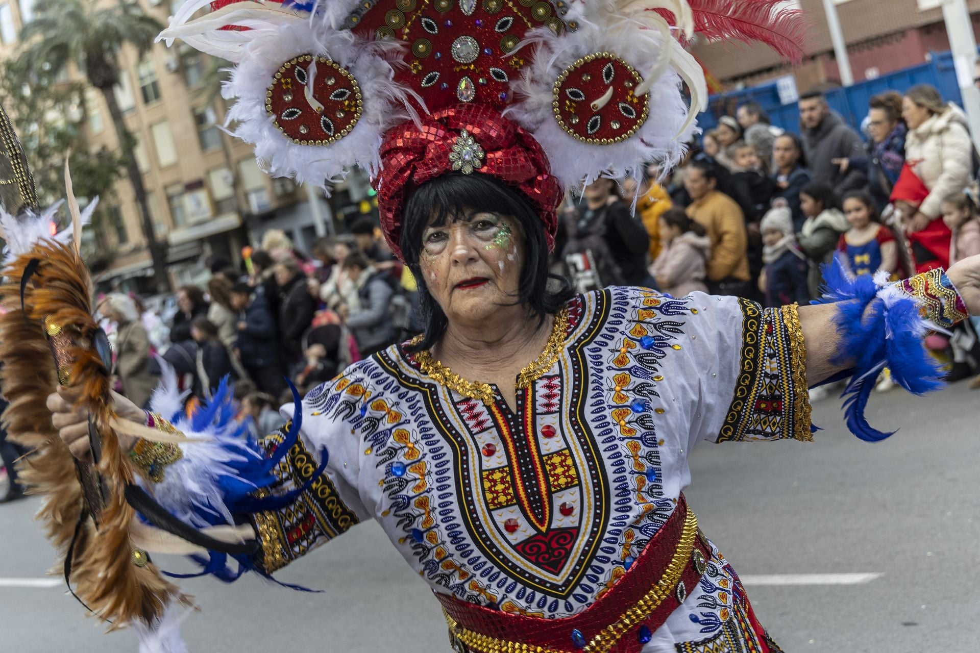 Las imágenes del desfile de Carnaval en Cartagena