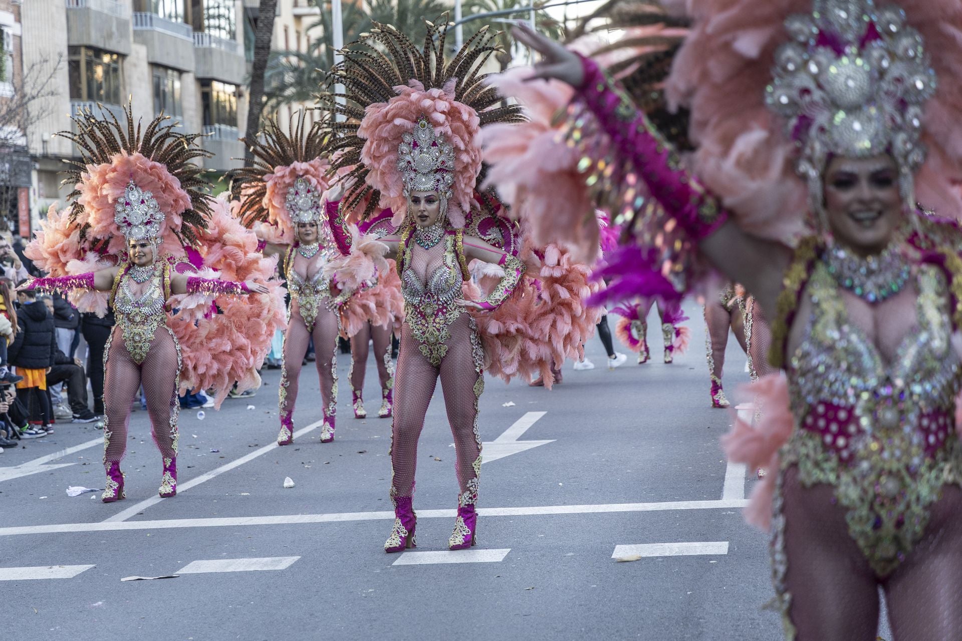 Las imágenes del desfile de Carnaval en Cartagena