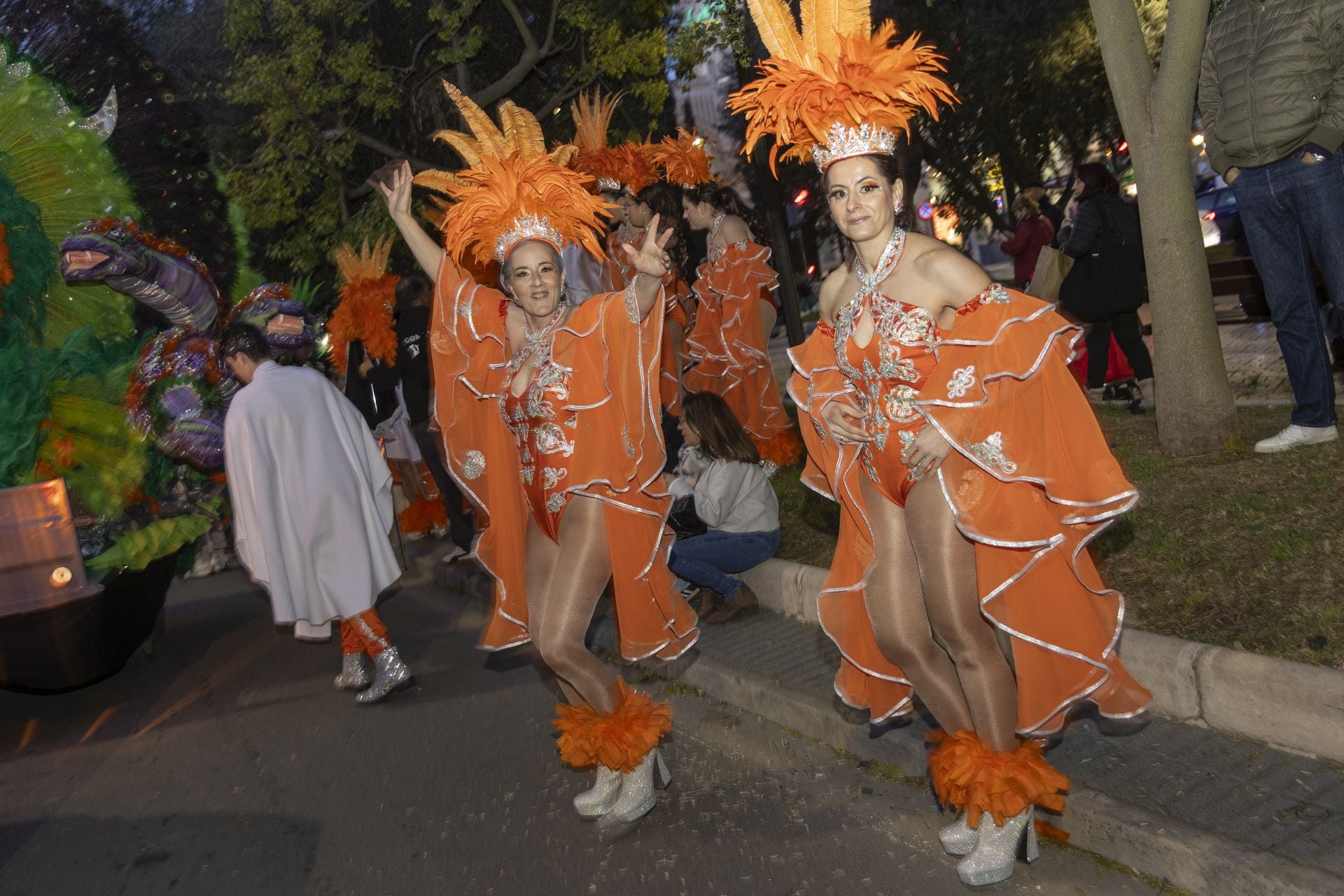 Las imágenes del desfile de Carnaval en Cartagena