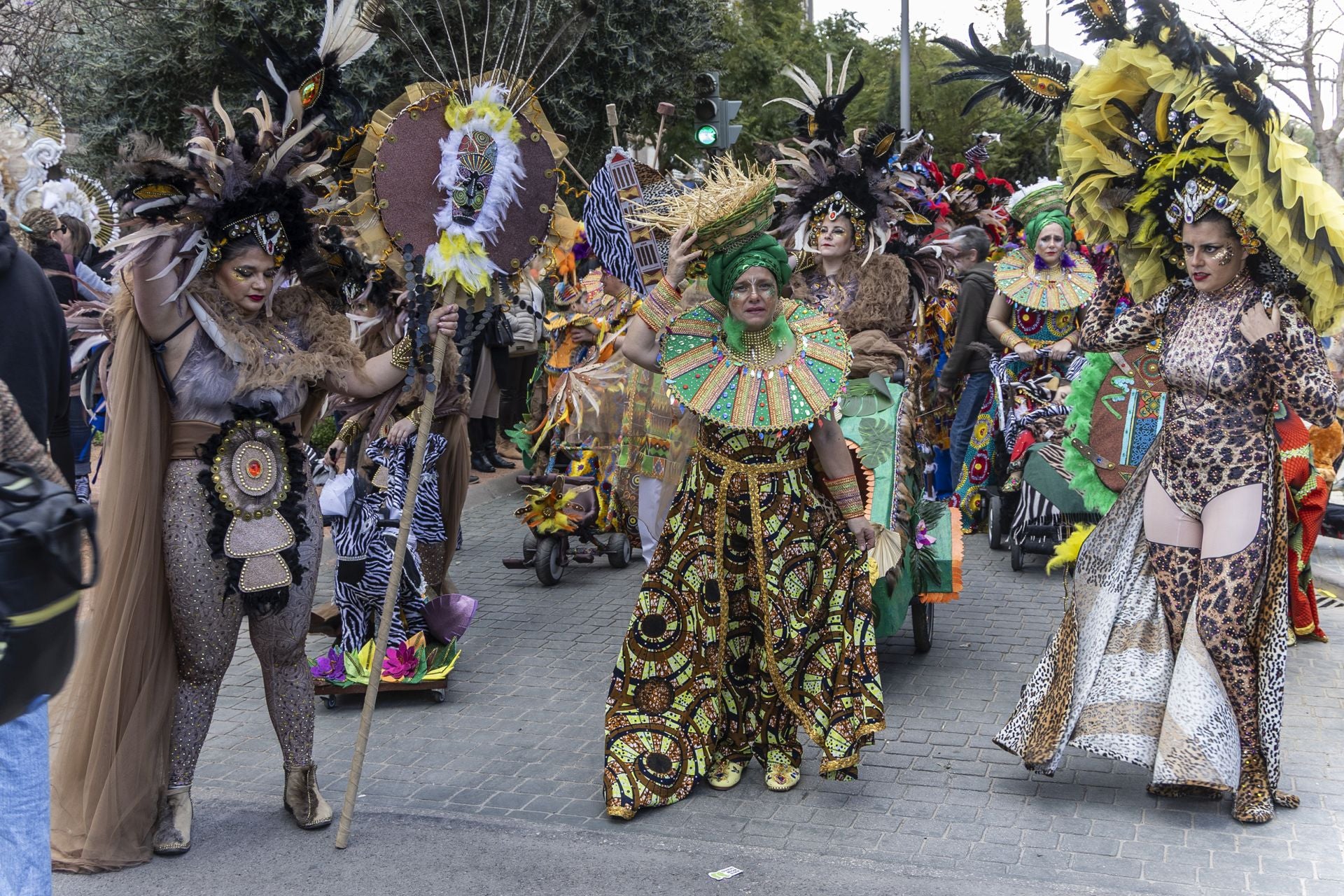 Las imágenes del desfile de Carnaval en Cartagena