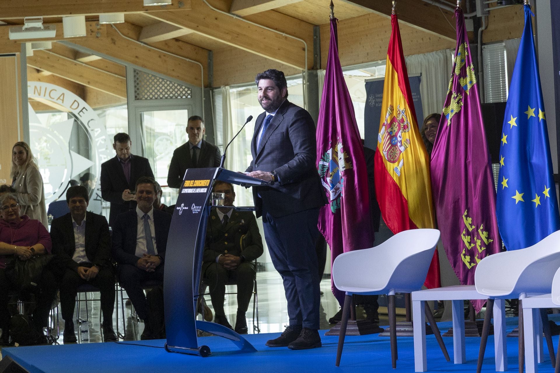 El &#039;Foro del conocimiento: las oportunidades de la nueva industria&#039; de Cartagena, en imágenes