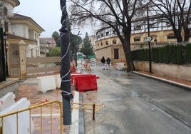 Alameda Rafael Méndez, en obras, para su incorporación a las zonas de bajas emisiones.