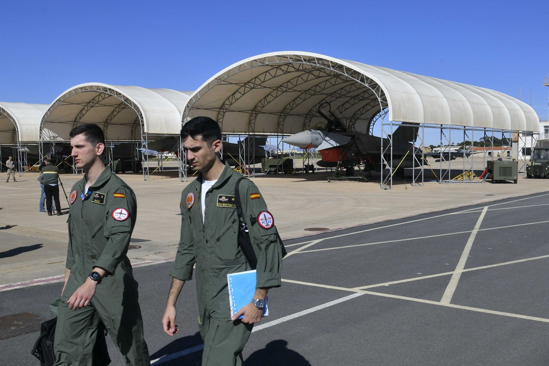 El inicio de la prueba de defensa aérea &#039;Eagle Eye&#039;, en imágenes