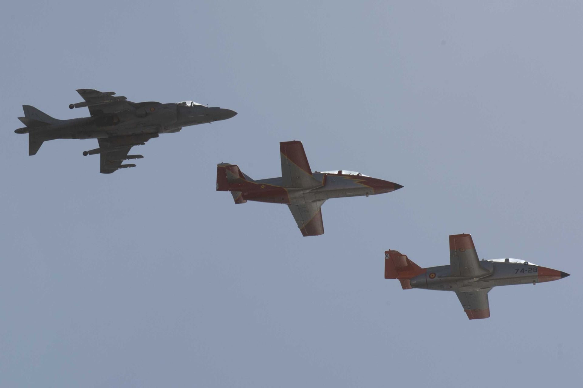 El inicio de la prueba de defensa aérea &#039;Eagle Eye&#039;, en imágenes