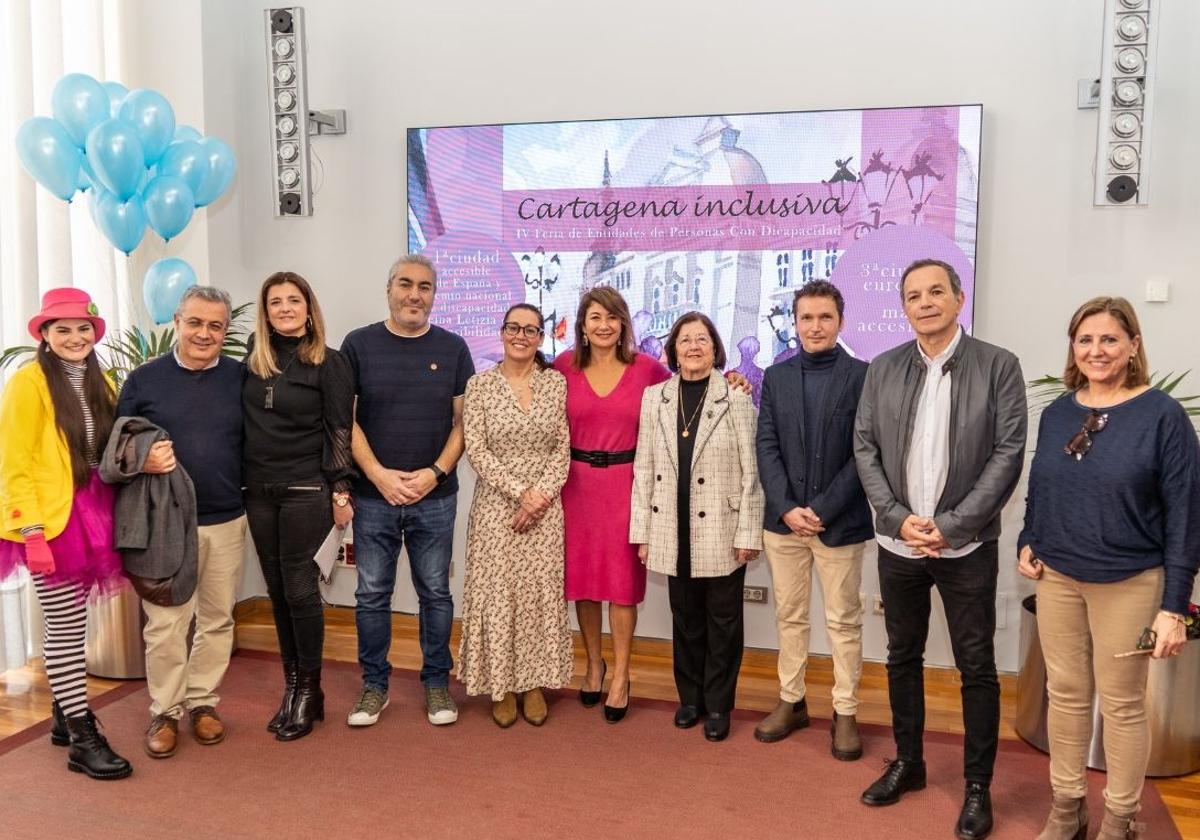 Acto de presentación de las ferias inclusivas, este miércoles.