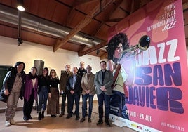 La presentación en el Museo de San Javier de la próxima edición del Festival de Jazz.