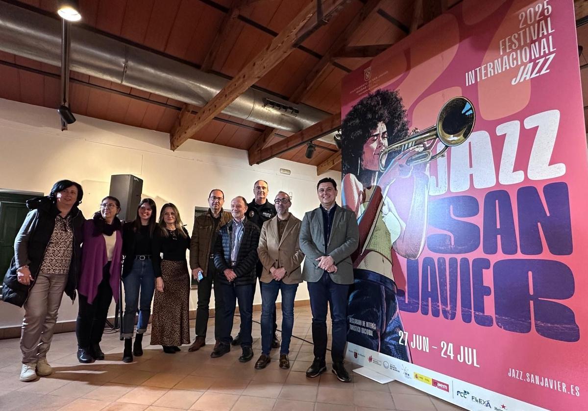 La presentación en el Museo de San Javier de la próxima edición del Festival de Jazz.