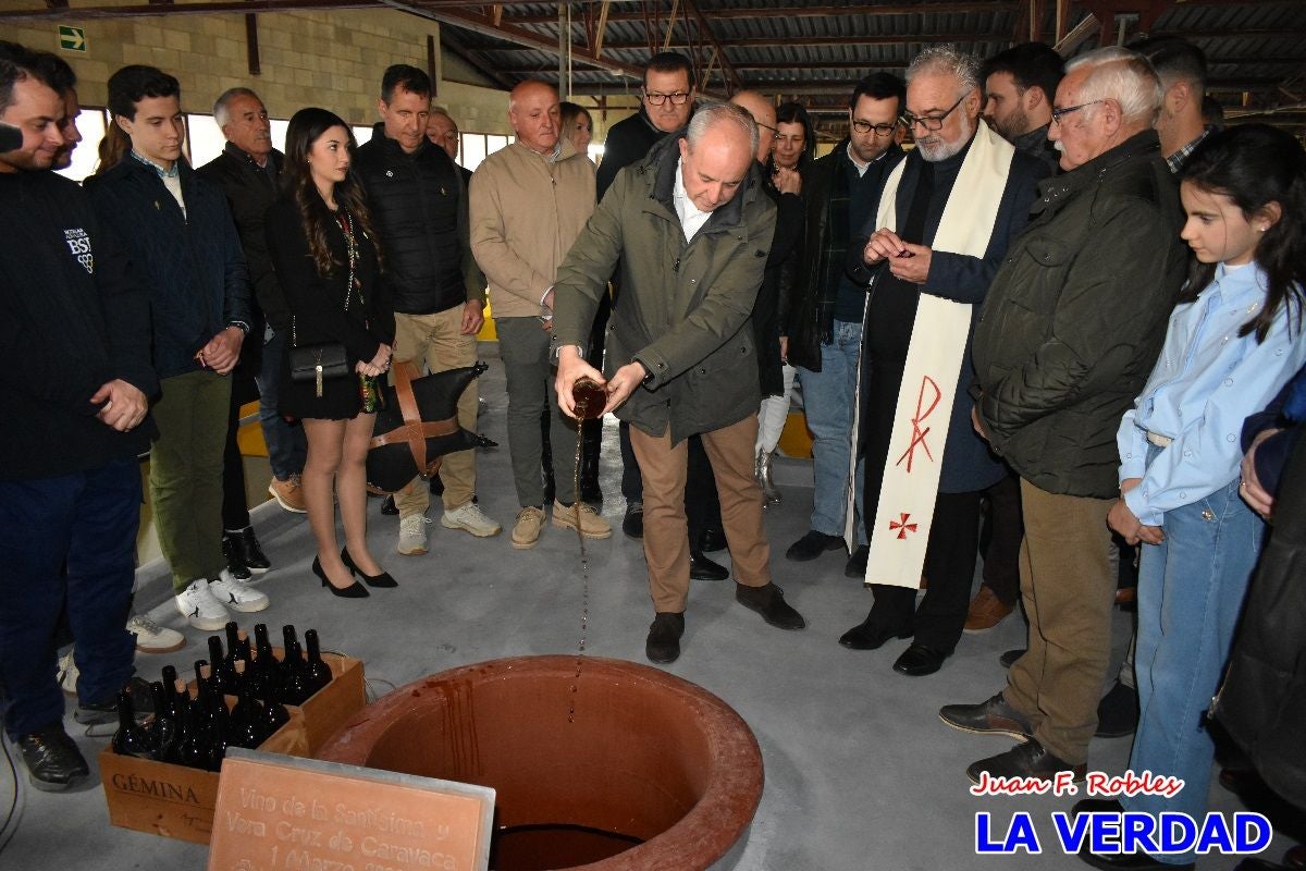 Acción de gracias por el vino para la Vera Cruz de Caravaca- Jumilla