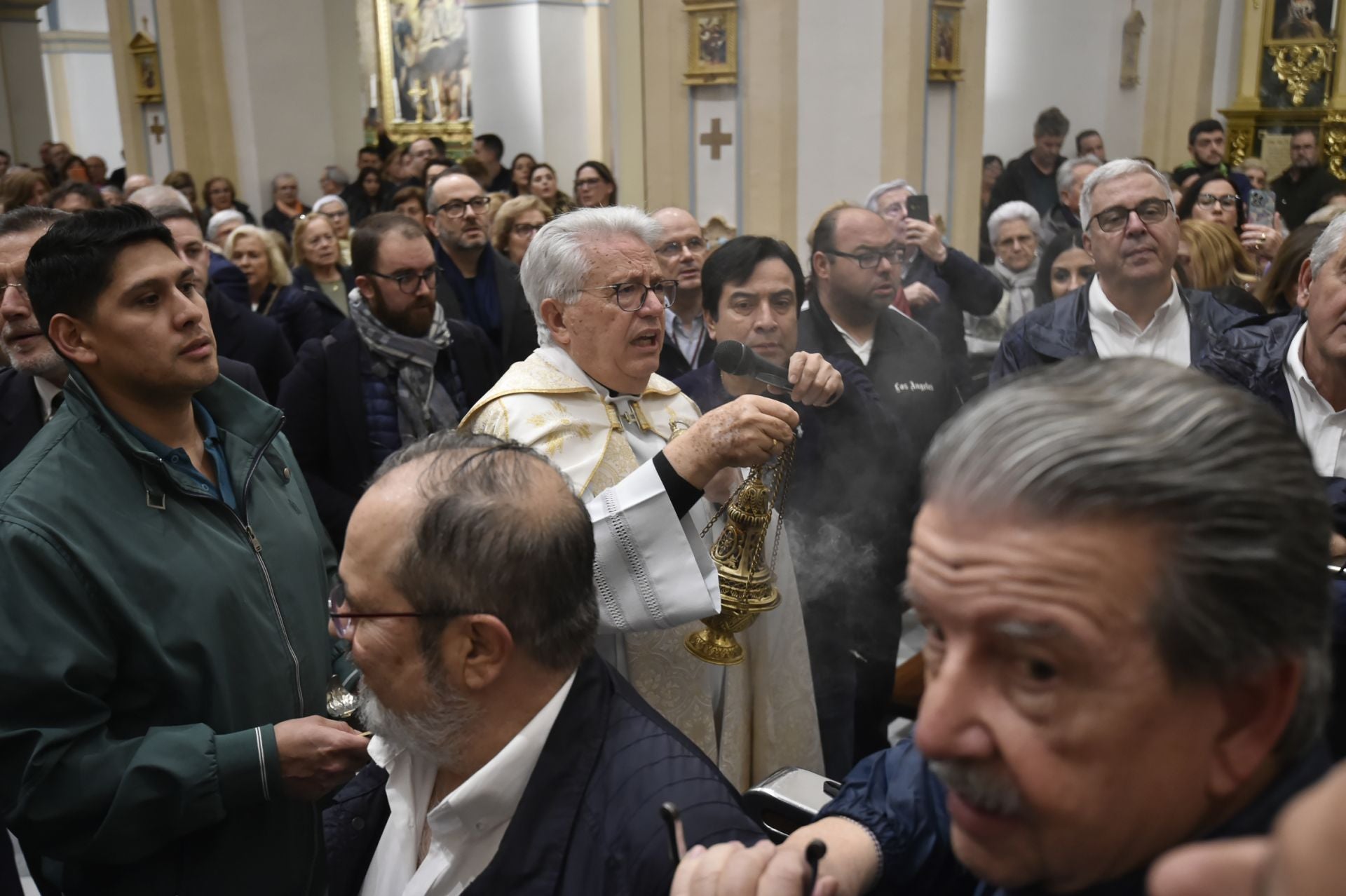 La bajada de la Virgen de la Fuensanta, en imágenes
