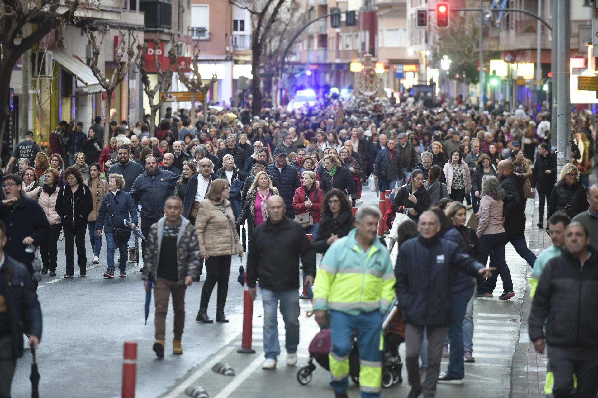 La bajada de la Virgen de la Fuensanta, en imágenes