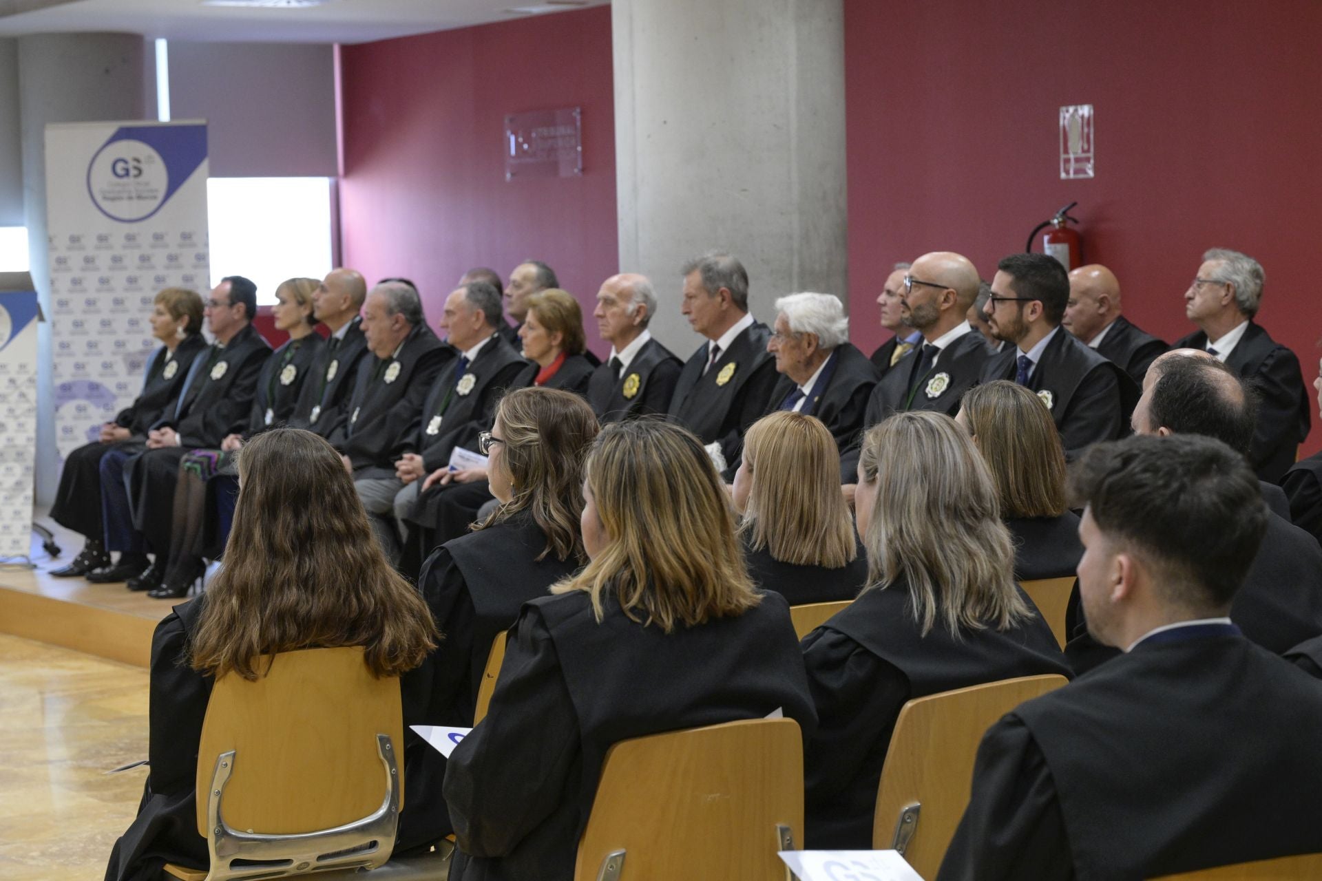 Las imágenes del homenaje al presidente del TSJ de la Región de Murcia