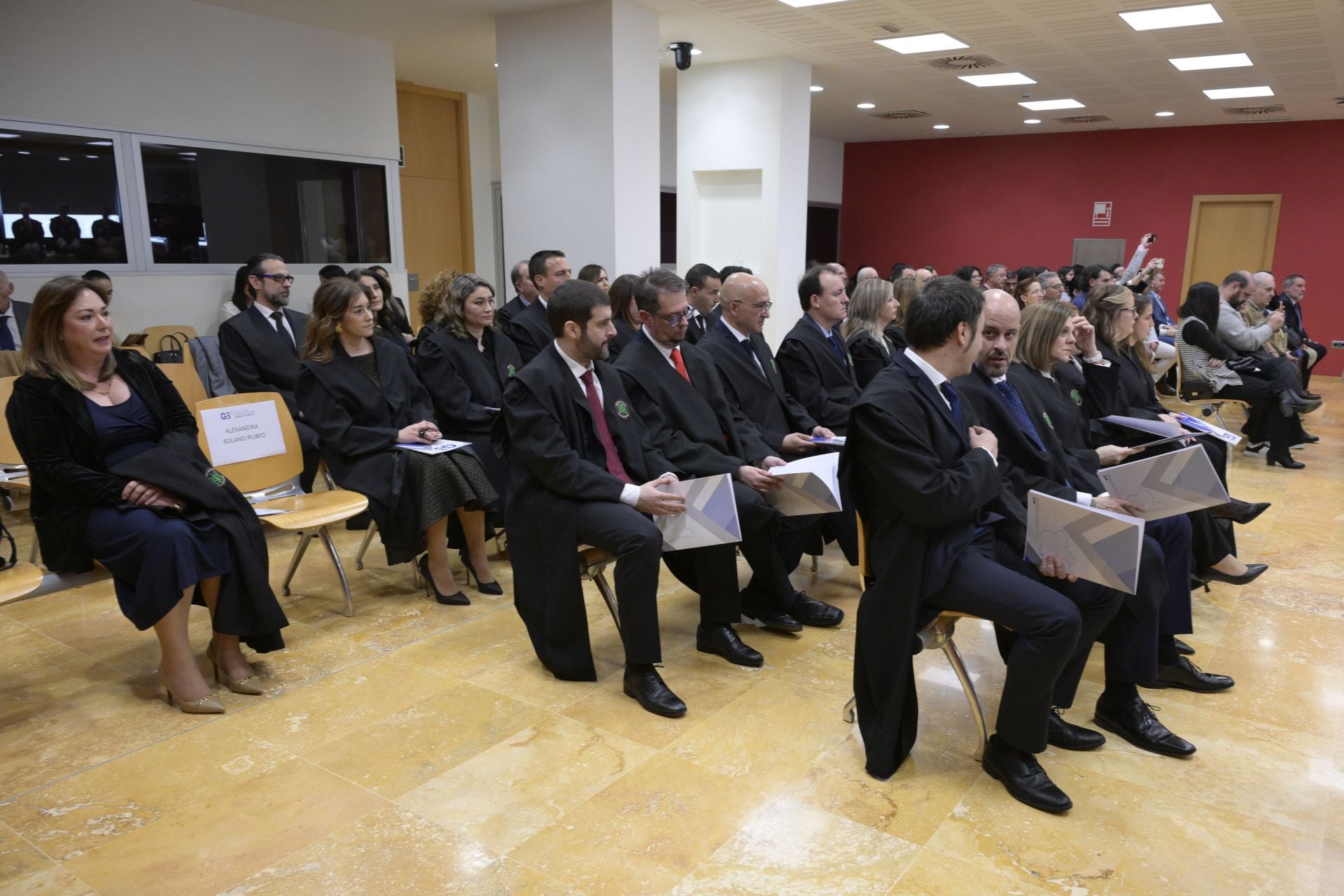 Las imágenes del homenaje al presidente del TSJ de la Región de Murcia