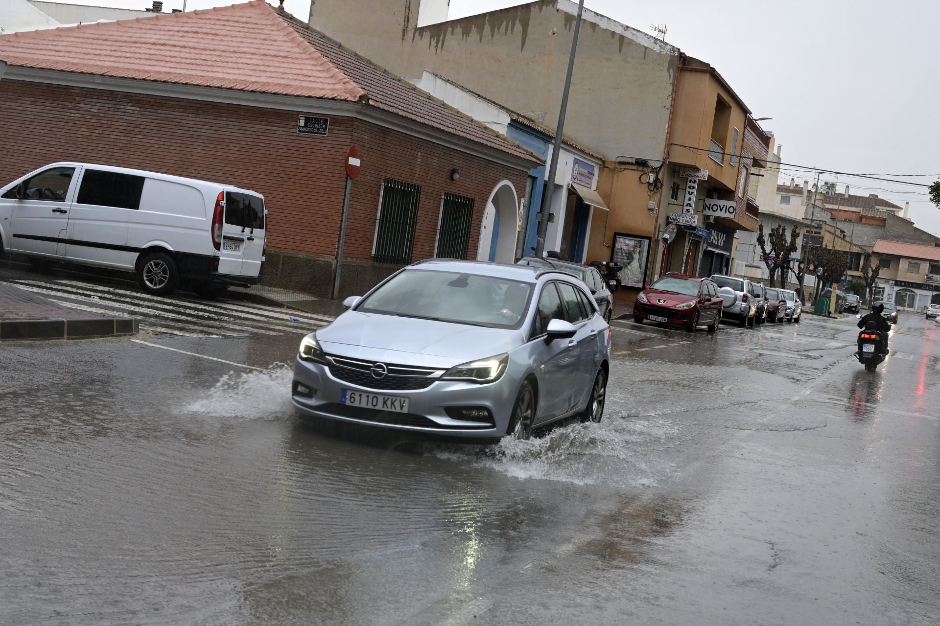 Las imágenes de la tromba de agua que ha afectado a la Región de Murcia este viernes