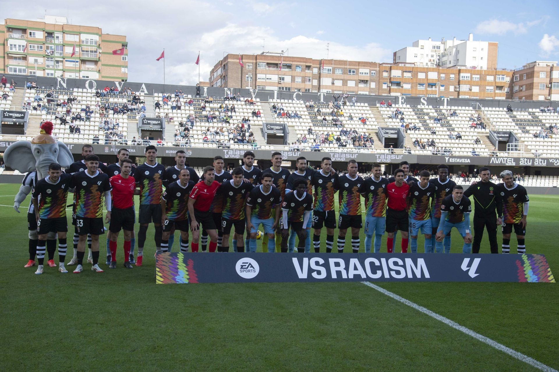 El Cartagena-Burgos, en imágenes