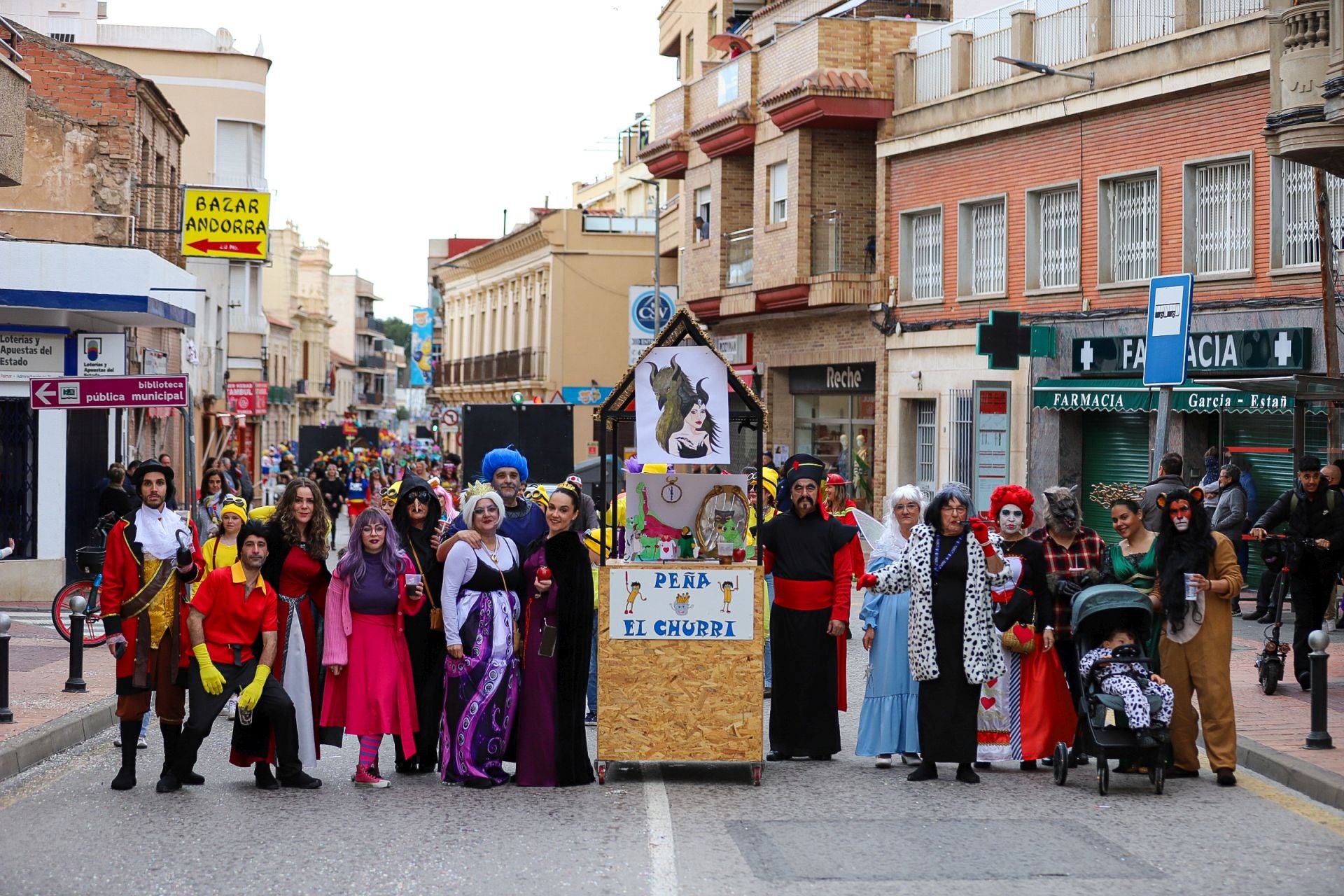 El Palmar se llena de color y diversión con los últimos coletazos del Carnaval