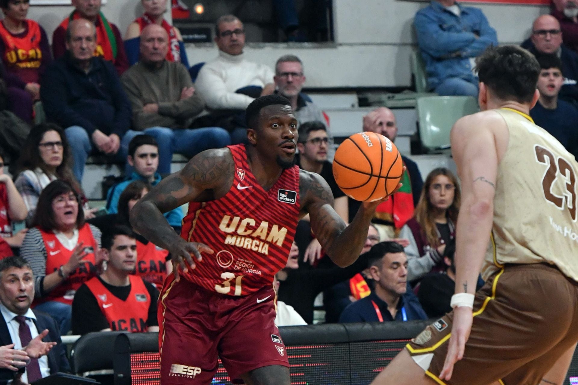 El UCAM-Girona, en imágenes