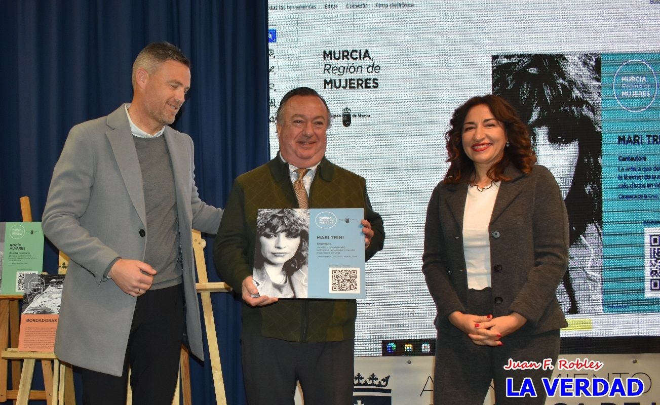 Murcia, Región de Mujeres&#039; resalta en Caravaca cinco trayectorias femeninas
