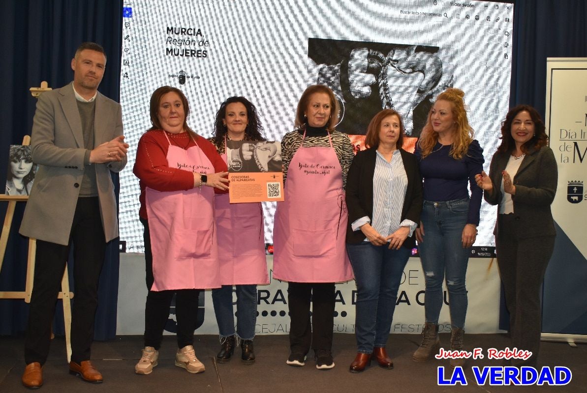 Murcia, Región de Mujeres&#039; resalta en Caravaca cinco trayectorias femeninas